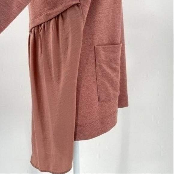 LOGO Lounge Light Mauve Tunic. EUC - Picture 3 of 5